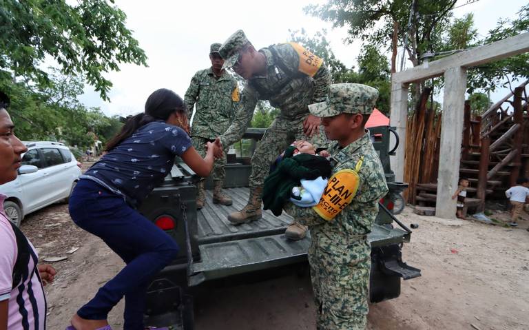 Evacuación en Tulum