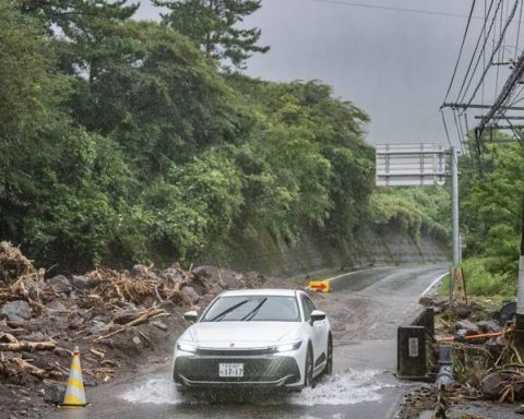 Tifón en Japón