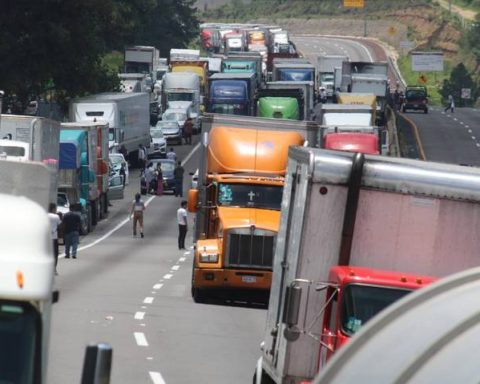 Bloqueo en la autopista