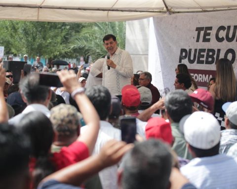 El senador Gerardo Fernández Noroña estuvo en Monclova