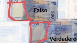 Detectan billetes falsos en Monclova