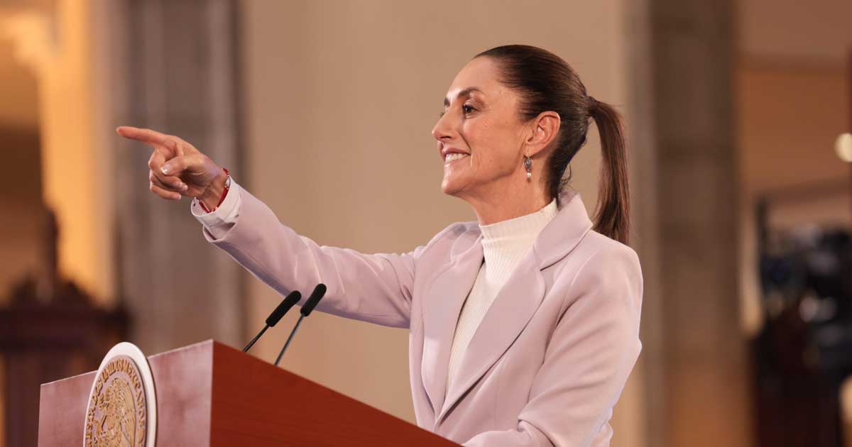 Claudia Sheinbaum, presidenta de México.