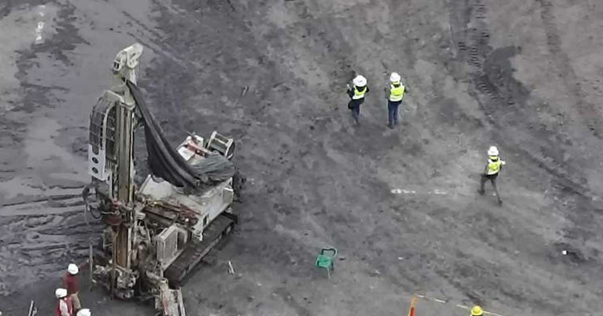 Trabajos de recuperación en El Pinabete.