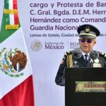 Hernán Cortés, nuevo comandante de la Guardia Nacional.