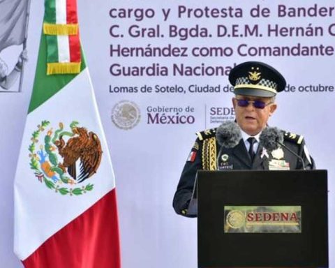 Hernán Cortés, nuevo comandante de la Guardia Nacional.