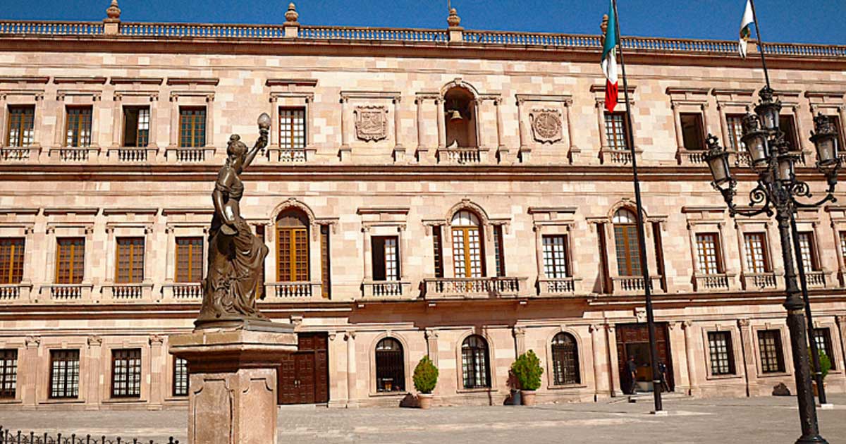 Palacio de Gobierno de Coahuila.