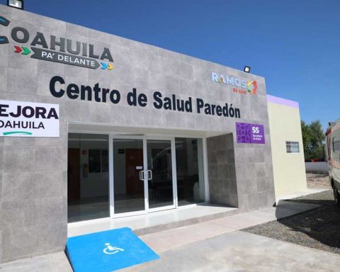 Centro de Salud Paredón en Ramos Arizpe.