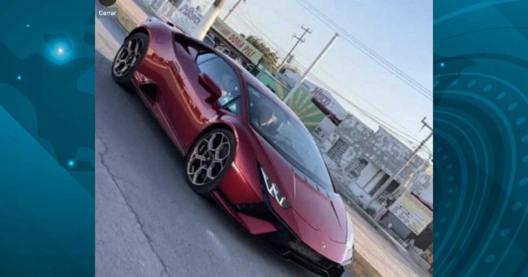 El Lamborghini Huracán del diputado Tony Flores.