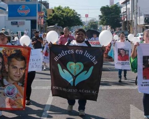 Marcha de Madres Buscadoras en Sinaloa.