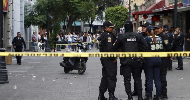 El centro histórico fue acordonado tras el ataque.