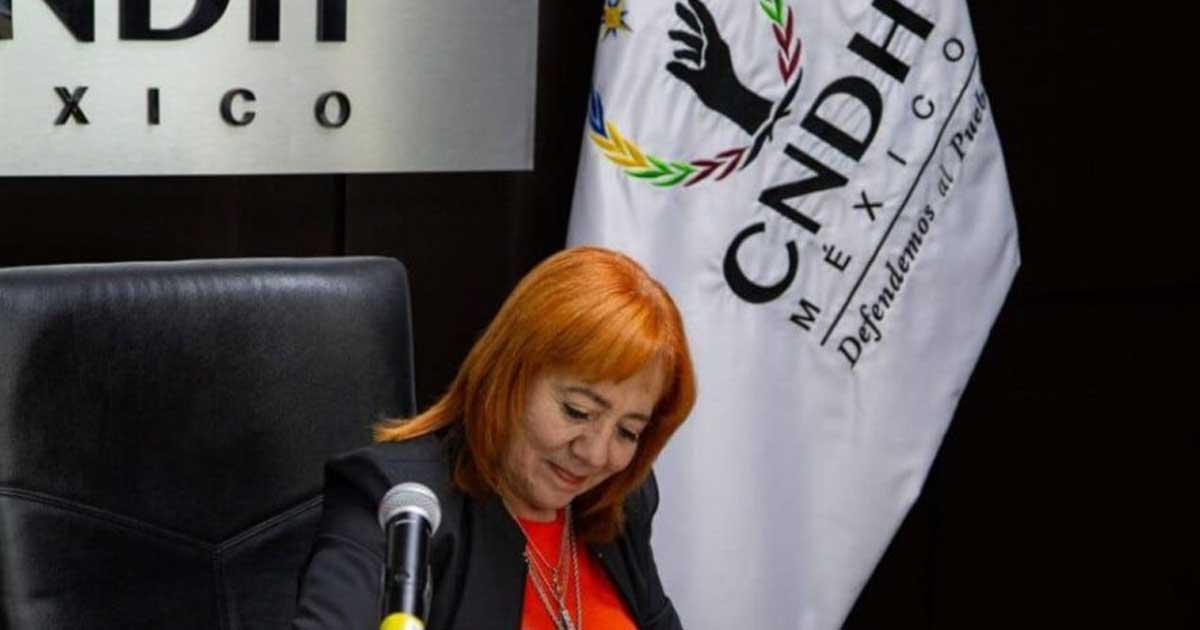 Rosario Ibarra, titular de la CNDH.