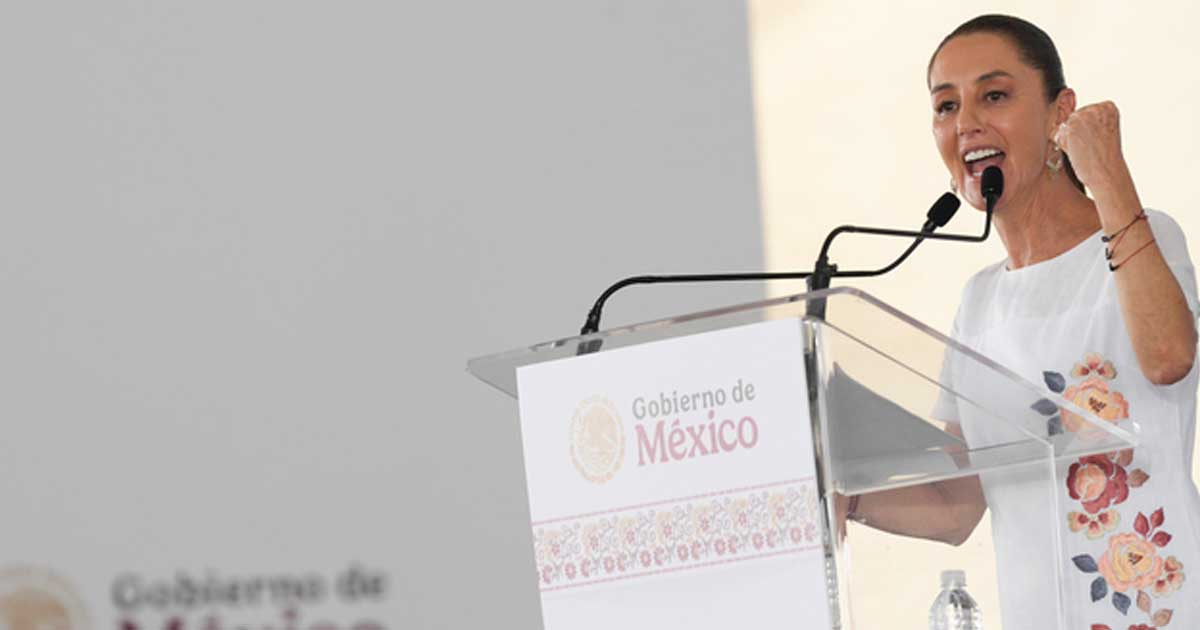 Claudia Sheinbaum, presidenta de México.