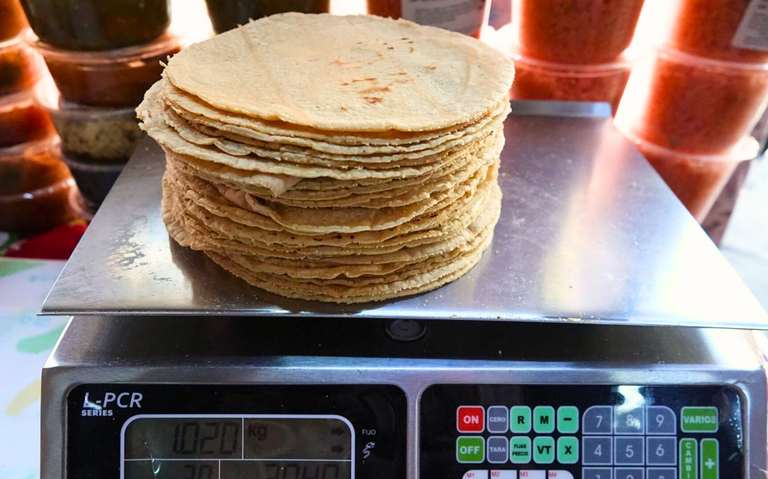 Precio de tortilla en México