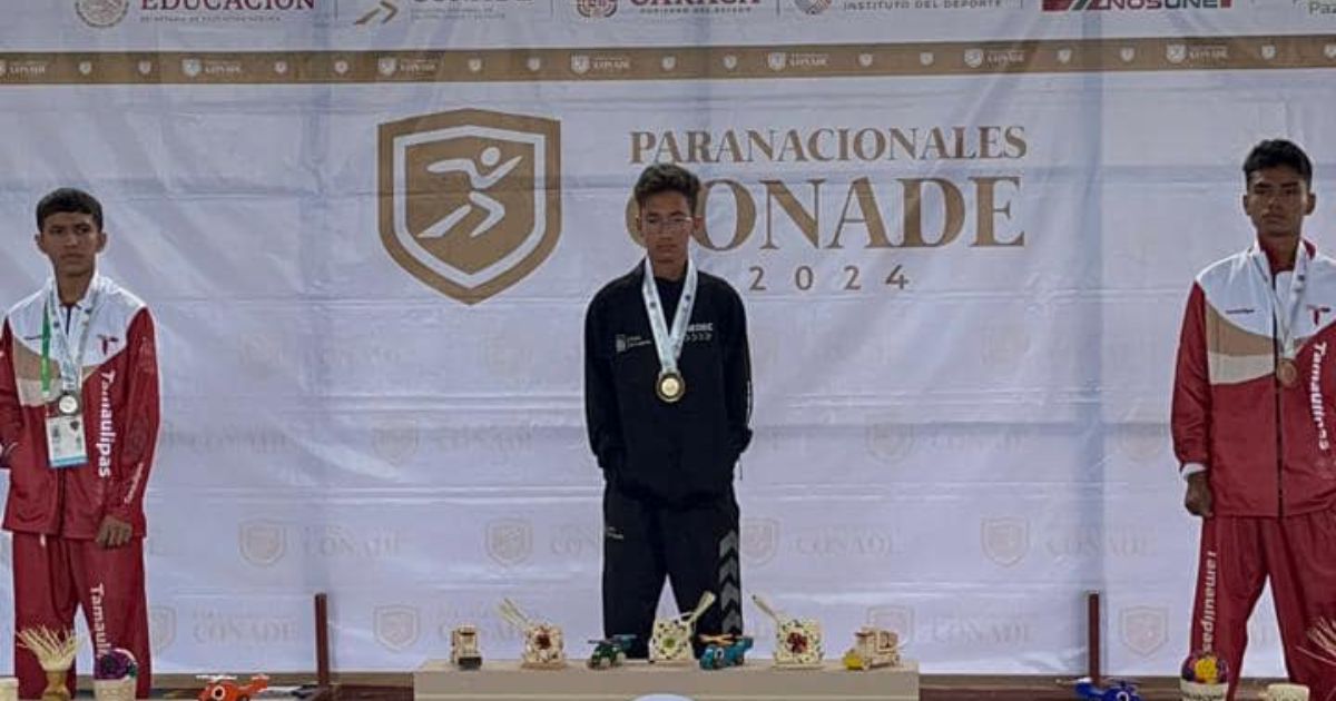 Coahuilense gana oro en paratletismo