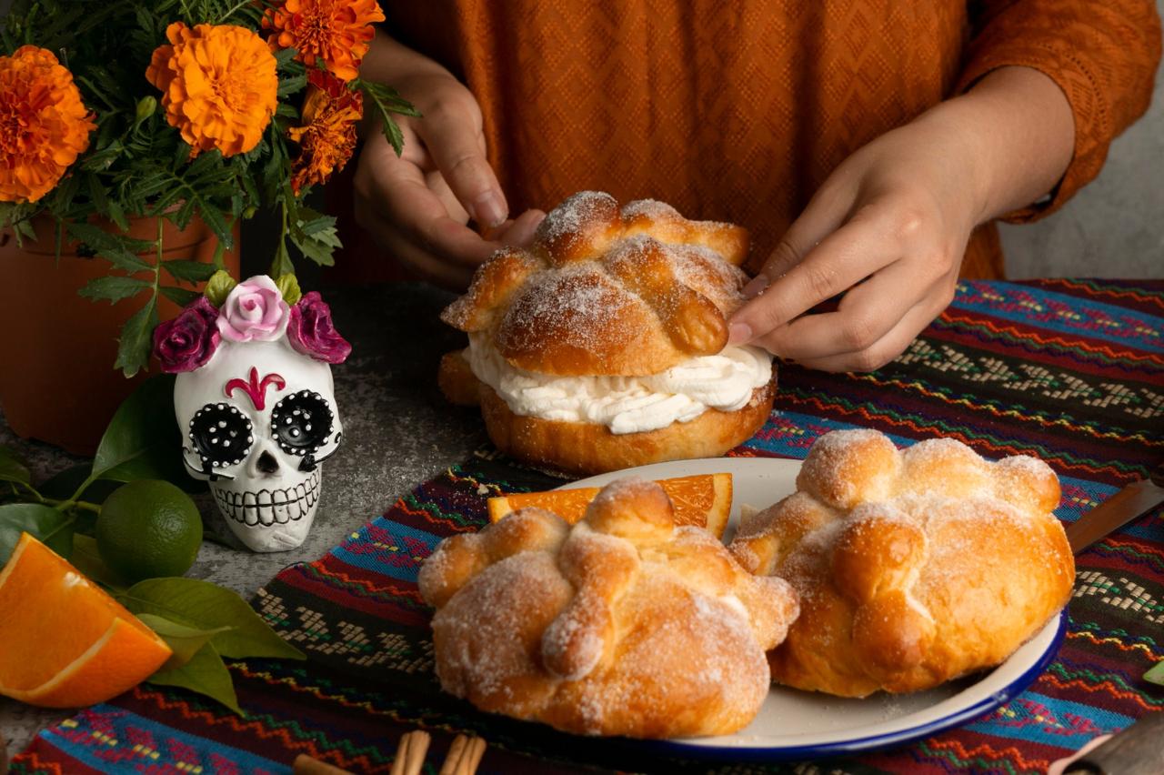 Piden consumir con moderación el pan de muerto, por al alto contenido calórico