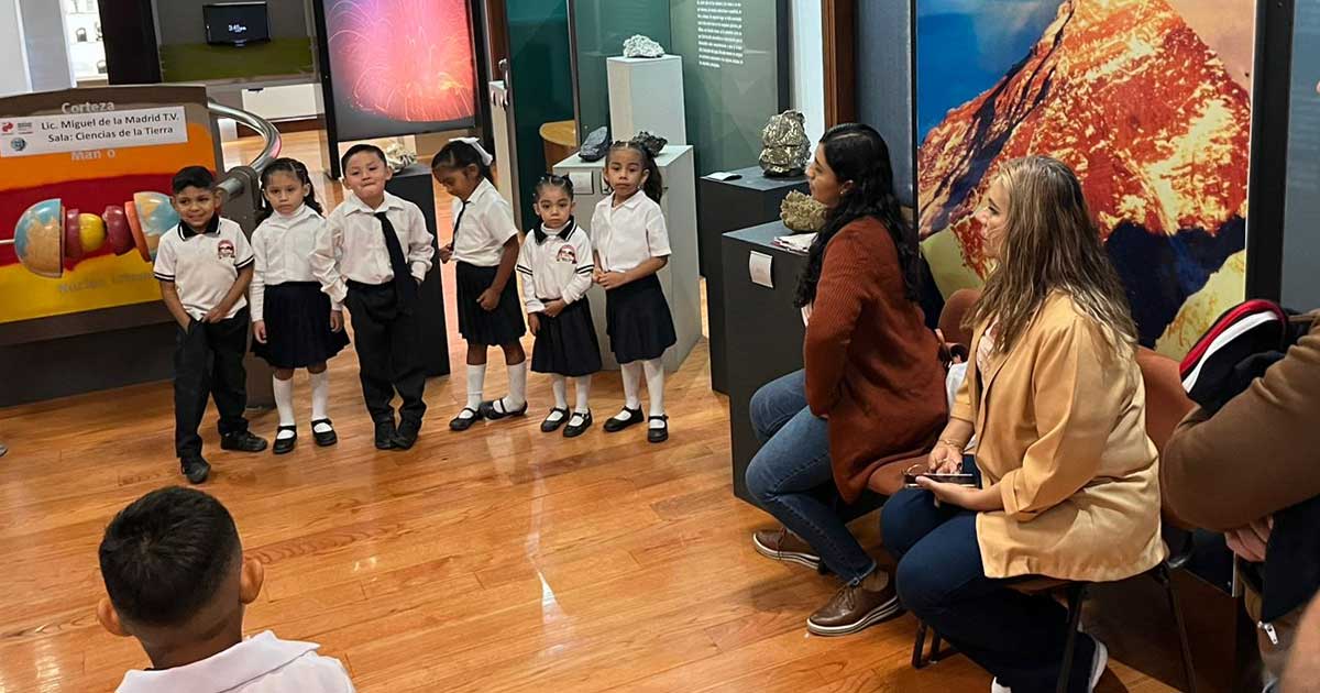 Los niños presentaron sus experimentos en el Museo de los Metales