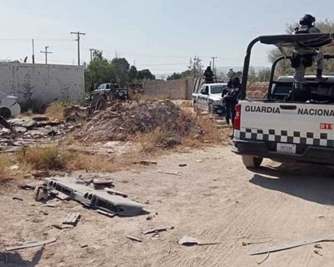 Las autoridades llegaron hasta el ejido donde estaba la bodega