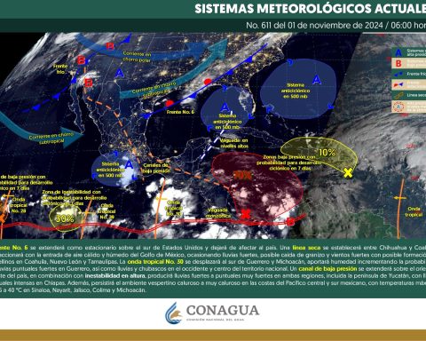 Se exhorta a la población a tomar precauciones, mantenerse atenta a los avisos del Servicio Meteorológico Nacional