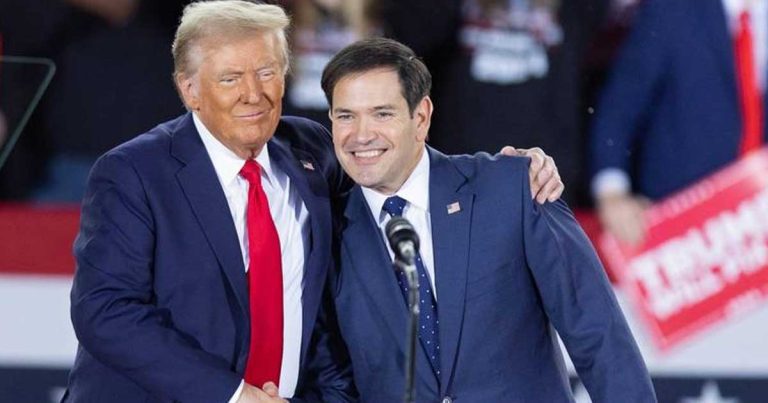 Donald Trump y Marco Rubio