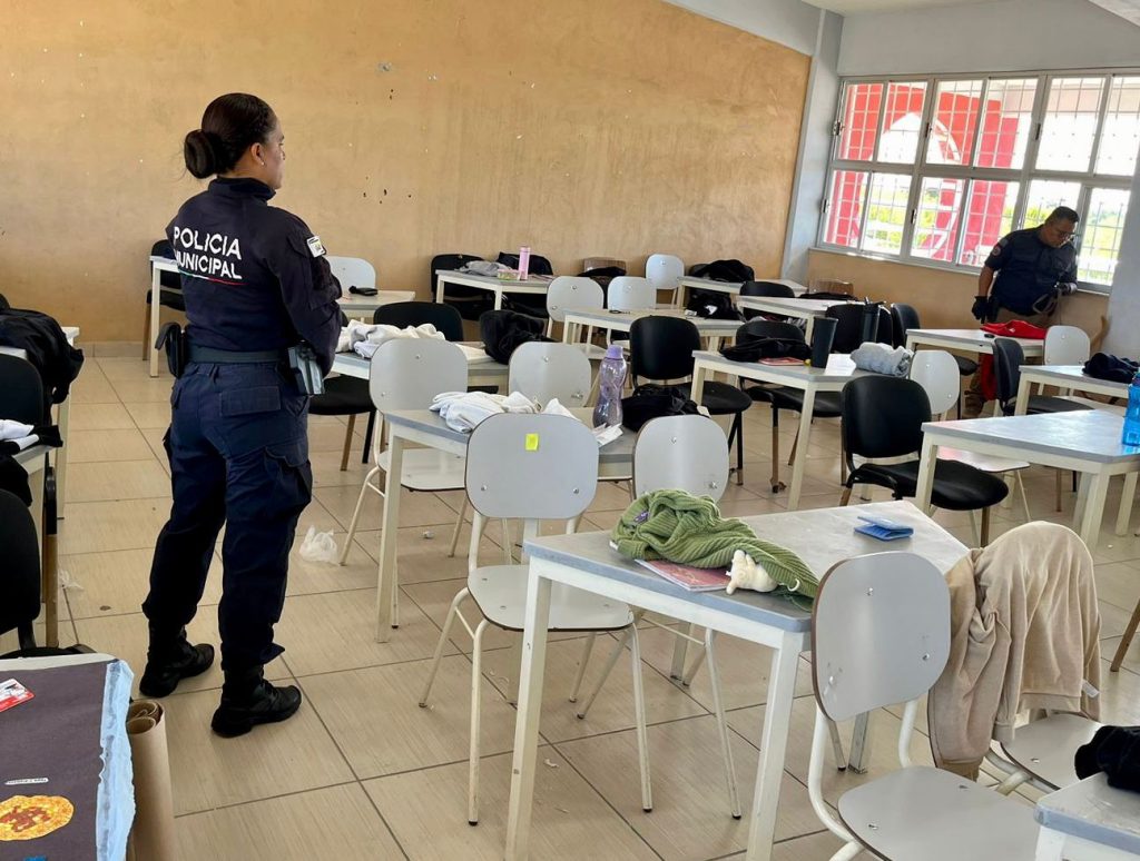 Operativo Mochila en escuelas de Torreón