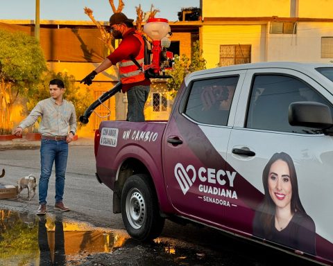 Arranca Cecilia Guadiana brigadas de fumigación contra el dengue