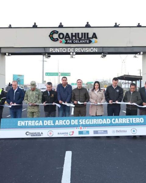 ARCO DE SEGURIDAD CARRETERO EN COAHUILA