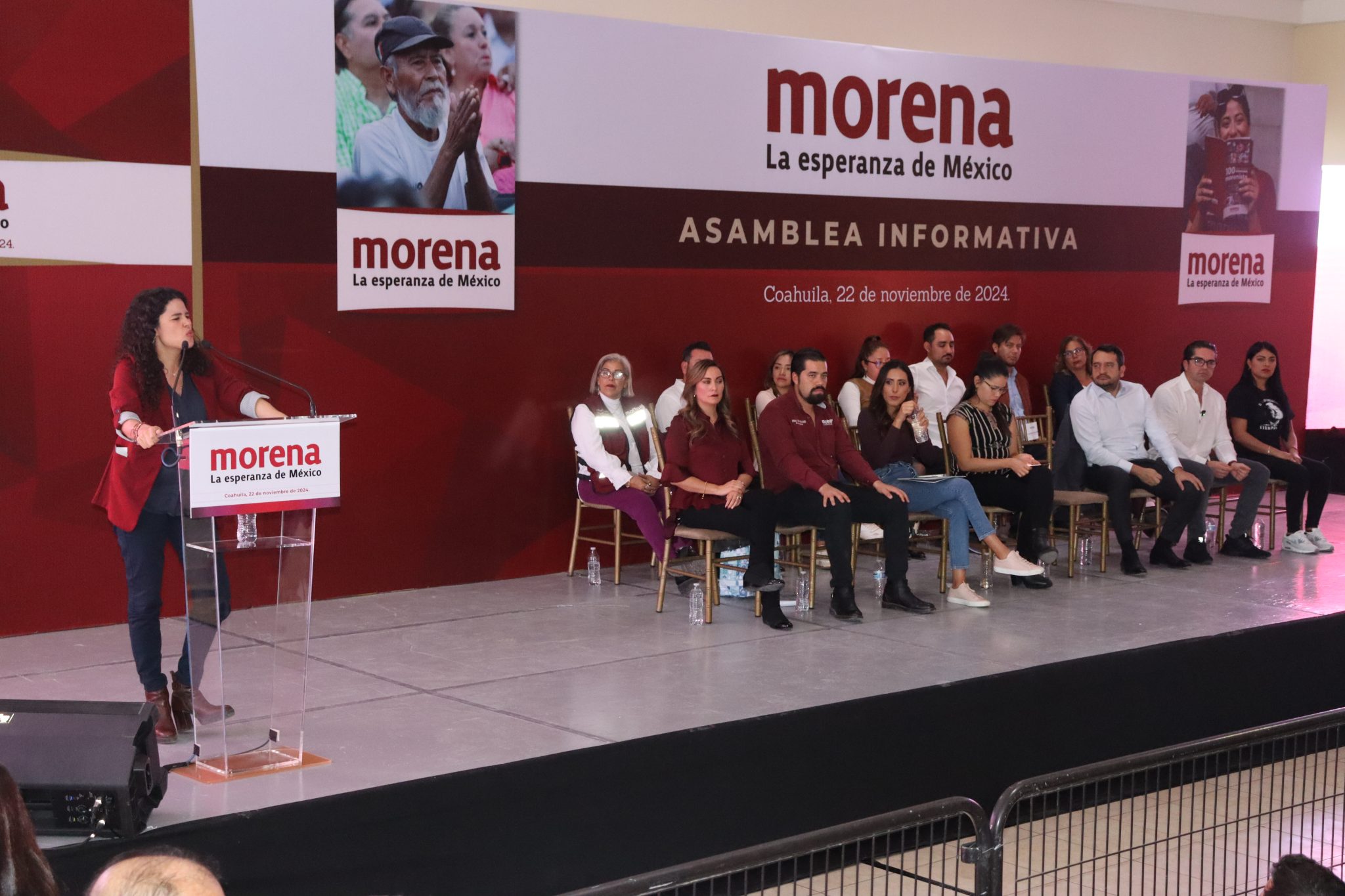 Evento de Morena en Saltillo