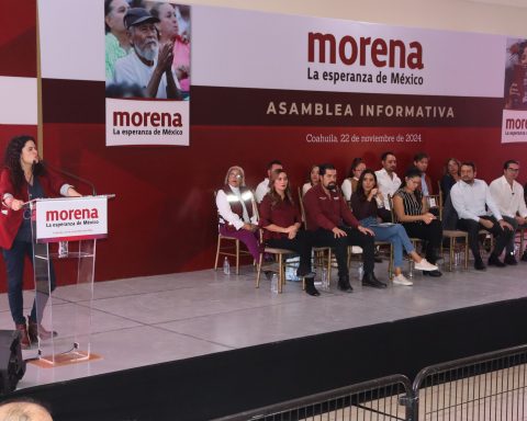 Evento de Morena en Saltillo