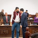 El diputado Antonio Attolini Murra, representante de Morena en el Congreso de Coahuila, emitió su voto a favor de Federico Fernández Montañez