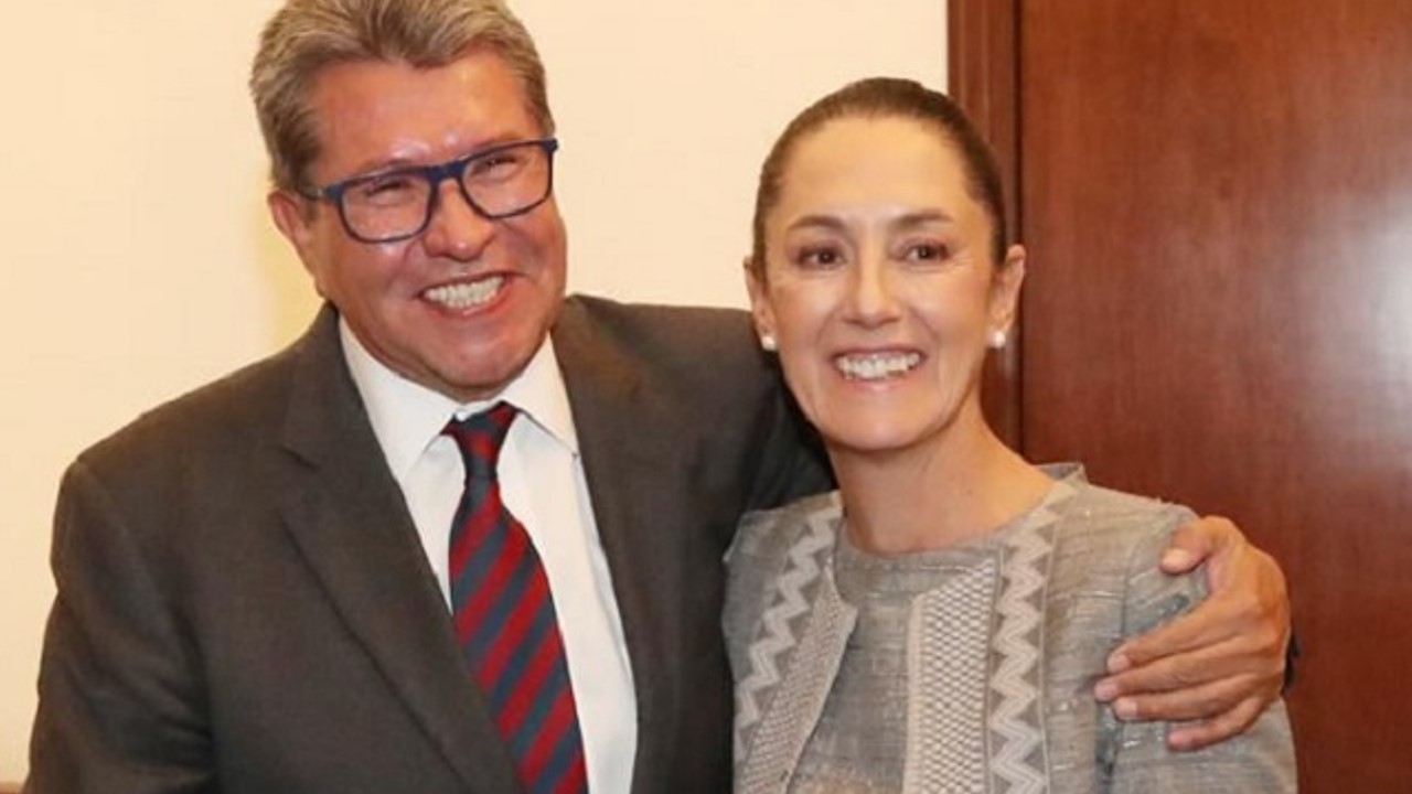 RICARDO MONREAL Y CLAUDIA SHEINBAUM