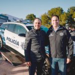 Entregan Manolo Jiménez y Javier Díaz 37 patrullas a la policía de Saltillo