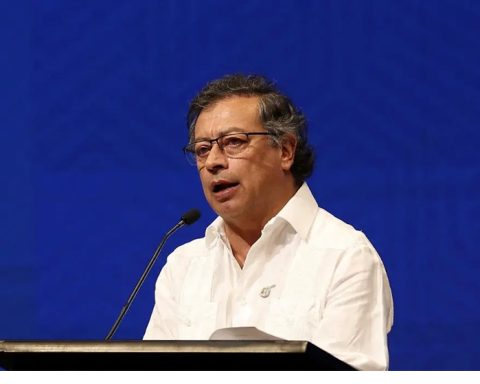 El presidente de Colombia, Gustavo Petro