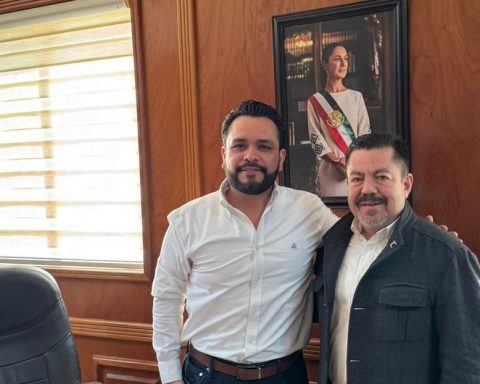 Alberto Hurtado con Alfredo Padilla Esparza