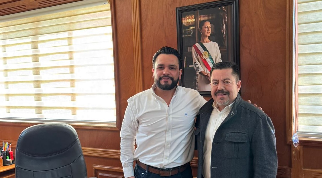 Alberto Hurtado con Alfredo Padilla Esparza