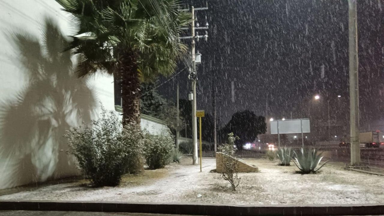 Saltillo tormenta invernal