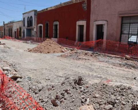 obras calle General Victoriano Cepeda