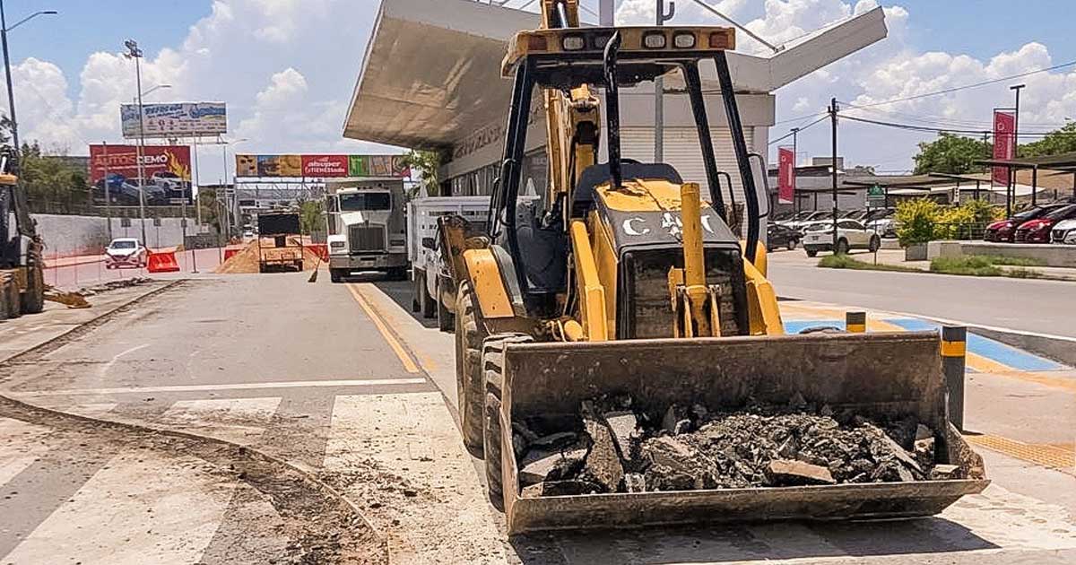 Excavadora operando