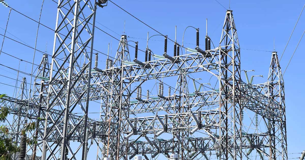 Infraestructura de la CFE.