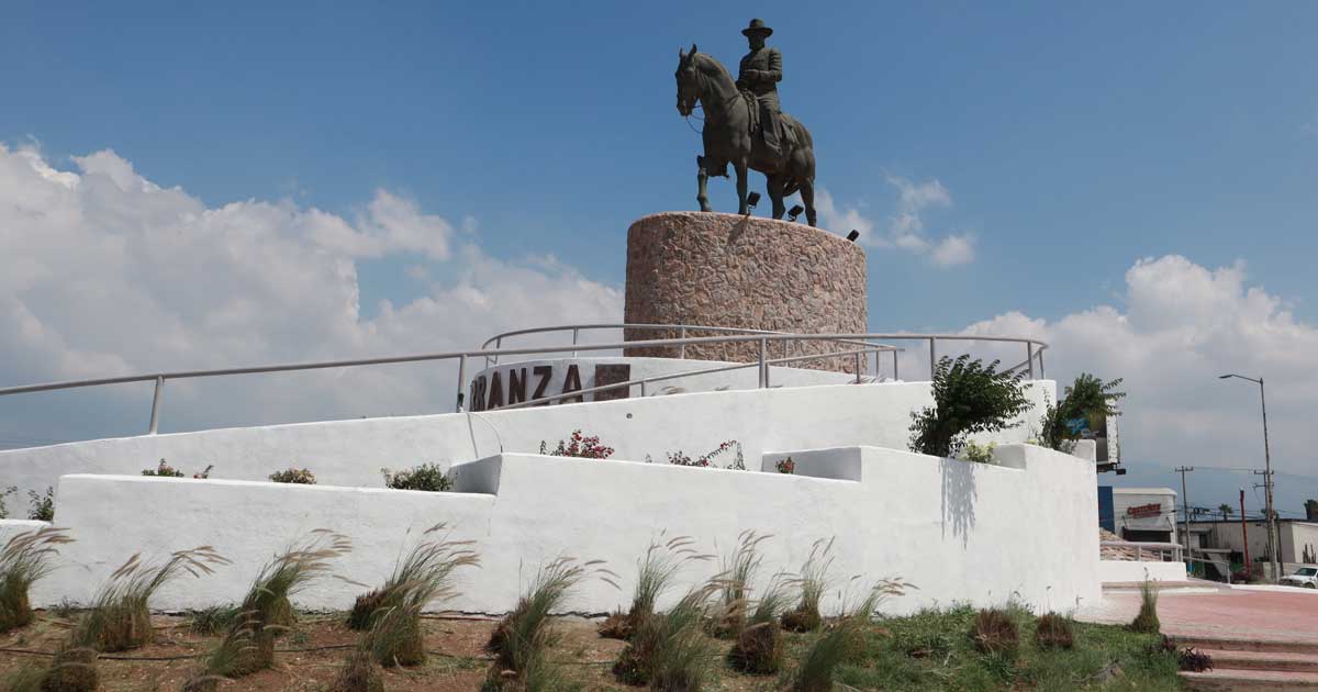 Monumento a Venustiano Carranza.