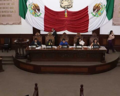 Interior del Congreso de Coahuila en sesión extraordinaria.
