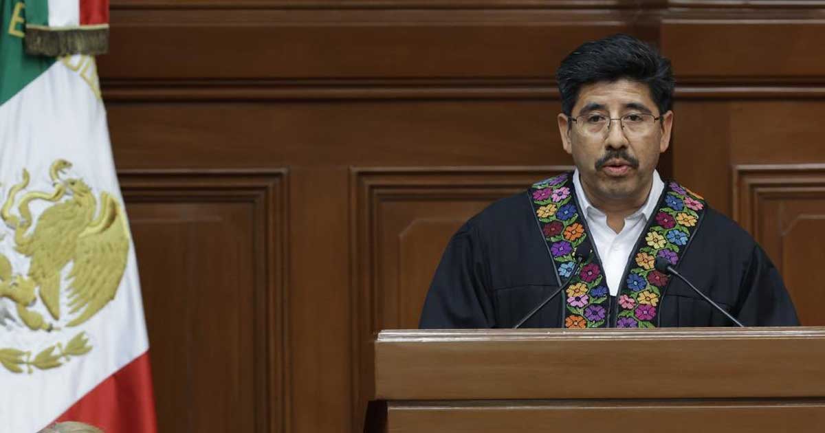 Hugo Aguilar Ortiz, nuevo presidente de la Suprema Corte de Justicia de la Nación.
