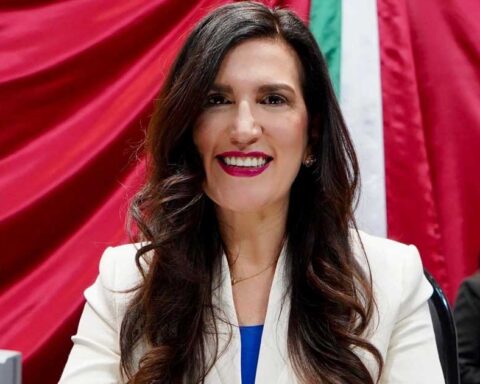 La diputada panista Kenia López Rabadán.