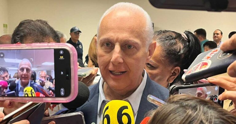 Román Cepeda, alcalde de Torreón, en entrevista a medios.