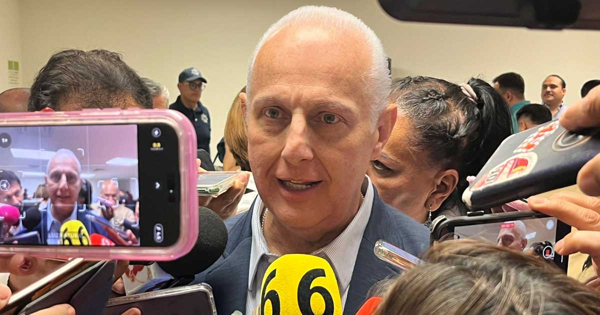 Román Cepeda, alcalde de Torreón, en entrevista a medios.