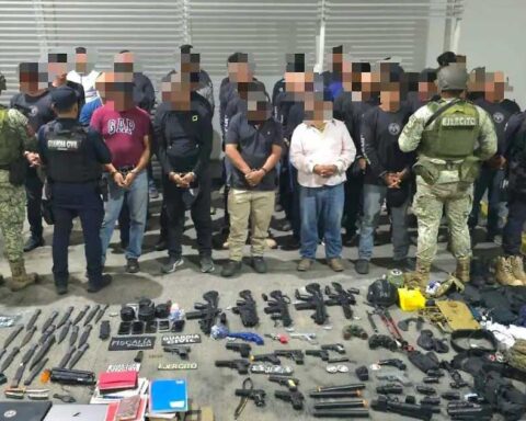 Detenidos en Michoacán.
