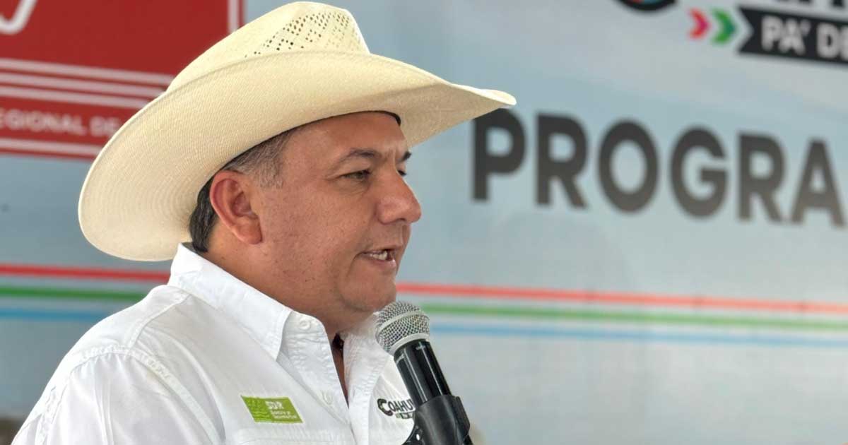 Jesús María Montemayor Garza, secretario de Desarrollo Rural en Coahuila.