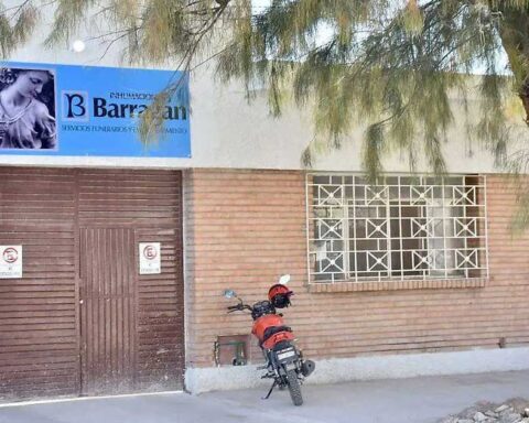 Fachada del nuevo crematorio.