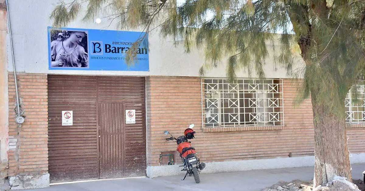 Fachada del nuevo crematorio.