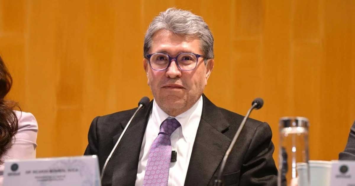 Ricardo Monreal, diputado de Morena.