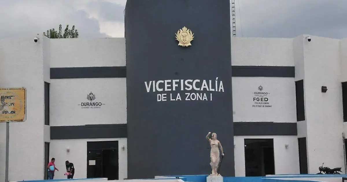 Fachada de la ViceFiscalía en Durango.